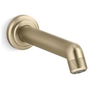 Kallista Pinna Paletta 8-5/16" Tub Spout Brushed French Gold