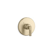 Kallista Pinna Paletta Pressured Balanced Valve Trim Only Brushed French Gold