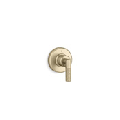 Kallista Pinna Paletta Single Handle 2 or 3 Function Diverter Valve Trim - Diverter Valve not Included Brushed French Gold