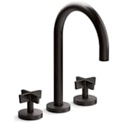 Kallista One Deck Mounted Roman Tub Filler Brushed Graphite