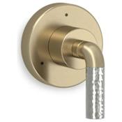Kallista One Single Handle 2 Function Diverter Valve Trim - Less Valve Brushed French Gold / Nickel Silver Accents