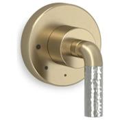 Kallista One Single Handle Volume Control Valve Trim - Less Valve Brushed French Gold / Nickel Silver Accents
