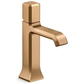 Kallista Bezel 1.2 GPM Single Hole Bathroom Faucet Blush Brass