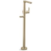Kallista 002 Floor Mounted Tub Filler Brushed French Gold