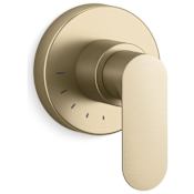 Kallista 002 Thermostatic Volume Control Valve Trim Only - Less Rough In Brushed French Gold