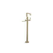 Kallista Guise Collection Floor Mounted Clawfoot Roman Tub Filler Brushed French Gold