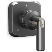 Kallista Vice 1 Function Diverter Valve Trim - Less Valve Brushed Graphite / Brushed Nickel