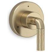 Kallista One Single Handle 2 Function Diverter Valve Trim - Less Valve Brushed French Gold