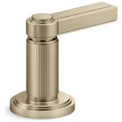 Kallista Vir Stil by L Kirar 2 Function Diverter Valve Trim - Less Valve Brushed French Gold