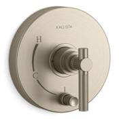 Kallista Central Park West Two Function Pressure Balanced Valve Trim Only with Single Lever Handle and Integrated Diverter - Less Rough In Brushed Bronze