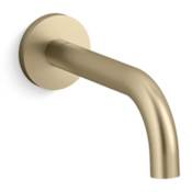 Kallista One 8-1/16" Tub Spout Brushed French Gold