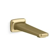 Kallista Per Se 7-13/16" Tub Spout Brushed French Gold