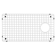 Karran USA 27-1/2" L x 14-3/4" W Stainless Steel Basin Rack with Protective Bumpers for Quartz Sink Stainless Steel