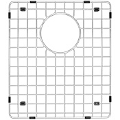 Karran USA 12-1/2" L x 14-3/4" W Stainless Steel Basin Rack with Protective Bumpers for Quartz Sink Stainless Steel