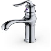 Karran USA Dartford 1.2 GPM Single Hole Bathroom Faucet with Pop-Up Drain Assembly Chrome