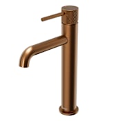 Karran USA Tryst 1.2 GPM Vessel Single Hole Bathroom Faucet Brushed Copper