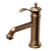 Karran USA Vineyard 1.2 GPM Single Hole Bathroom Faucet Brushed Copper