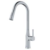 Karran USA Standerton 1.8 GPM Single Hole Kitchen Faucet Chrome