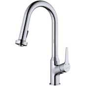 Karran USA Scottsdale 1.8 GPM 16-1/8" Single Hole Kitchen Faucet Chrome
