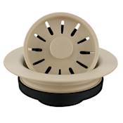 Karran USA 3-1/2" Kitchen Sink Disposal Flange Bisque