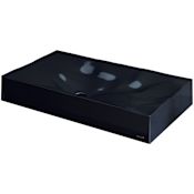 Karran USA Sternhagen 32-1/8" Rectangular Quartz Composite Vessel Bathroom Sink Black