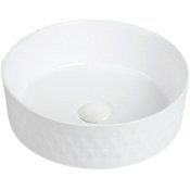 Karran USA Valera 14-1/4" Circular Vitreous China Vessel Bathroom Sink White