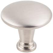 KasaWare Pack of (10) - 1-1/4 Inch Mushroom Cabinet Knobs Satin Nickel