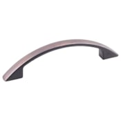 KasaWare Contemporary Pack of (8) - 3-3/4" Center to Center Arch Bow Curved Cabinet Handles / Drawer Pulls Brushed Oil Rubbed Bronze