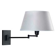 Kenroy Home Simplicity 1 Light Plug In Wall Sconce Oil Rubbed Bronze