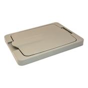 Kessebohmer 36 Qt or 52 Qt Waste Container Lid Champagne