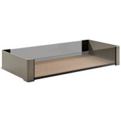 Kessebohmer CONERO 14 Inch Full Extension Concealed Drawer System with 40 Pound Weight Capacity - Single Champagne