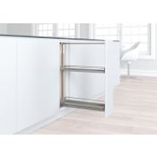 Kessebohmer Cabinet Pull-Out Kit- Fits 20" to 28" Cabinets with (2) 7" shelves Champagne
