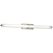 Kichler 49" LED Bath Bar - 3000K Brushed Nickel