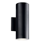 Kichler Single Light 12" Tall LED Outdoor Wall Sconce Textured Black
