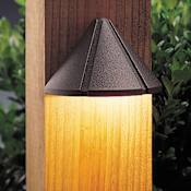 Kichler 3-3/4" Wide Outdoor Step Light Textured Architectural Bronze
