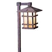 Kichler Cross Creek 27" Incandescent Path Lantern Aged Bronze