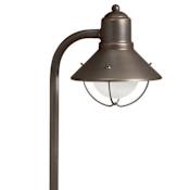 Kichler Seaside 26" Incandescent Path Lantern Olde Bronze