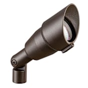 Kichler 8" Wide 12V Wall Wash Light Textured Architectural Bronze