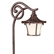 Kichler Cotswold 25" Xenon Path Lantern Aged Bronze