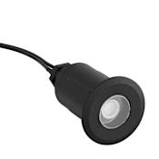 Kichler Single 2" Wide 12V In-Ground Well Light Black Brass