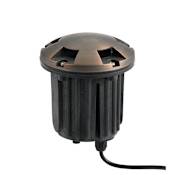 Kichler Single Light 4-1/4" Wide Landscape Accent Light Centennial Brass