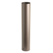 Kichler 24" x 4" Bollard Mounting Kit for Six Groove Fixtures Textured Architectural Bronze