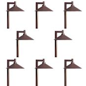 Kichler Ripley 26" Tall 3000K LED Path Light - Set of (8) Lights Textured Architectural Bronze
