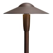 Kichler Dome 22" LED Path and Spread Light - 2700K Textured Architectural Bronze