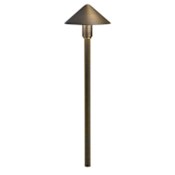 Kichler 21" Tall LED Center Mount Path Light Centennial Brass