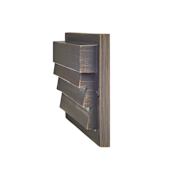 Kichler 6" Wide LED Step Light with Louvered Faceplate - 2700K Centennial Brass