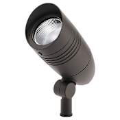 Kichler 55º Beam Spread 14.3W Large Commercial Accent Light - 3000K Textured Architectural Bronze