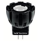 Kichler 2 Watt MR8 Bi Pin LED Bulb- 150 Lumens, 3000K, and 80CRI Black