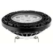 Kichler 10 Watt Par36 Screw Terminal LED Bulb- 700 Lumens, 3000K, and 80CRI Black