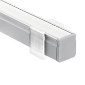 Kichler TE Standard Series 2-foot Kit Deep Well Surface-Mount Channel Silver